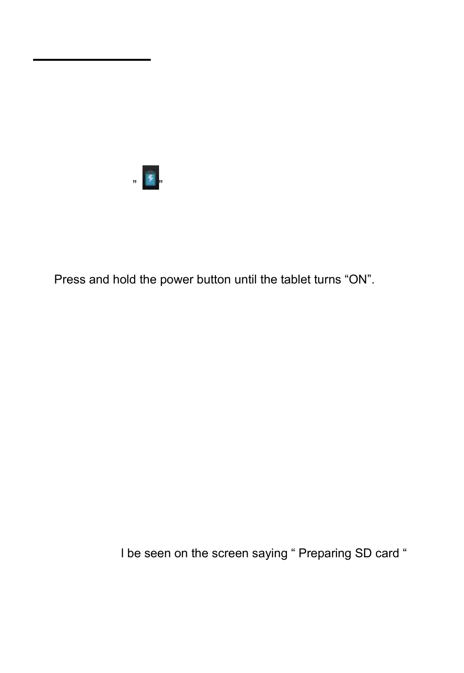 Getting started | Tivax MiTraveler 97C4 User Manual | Page 6 / 16