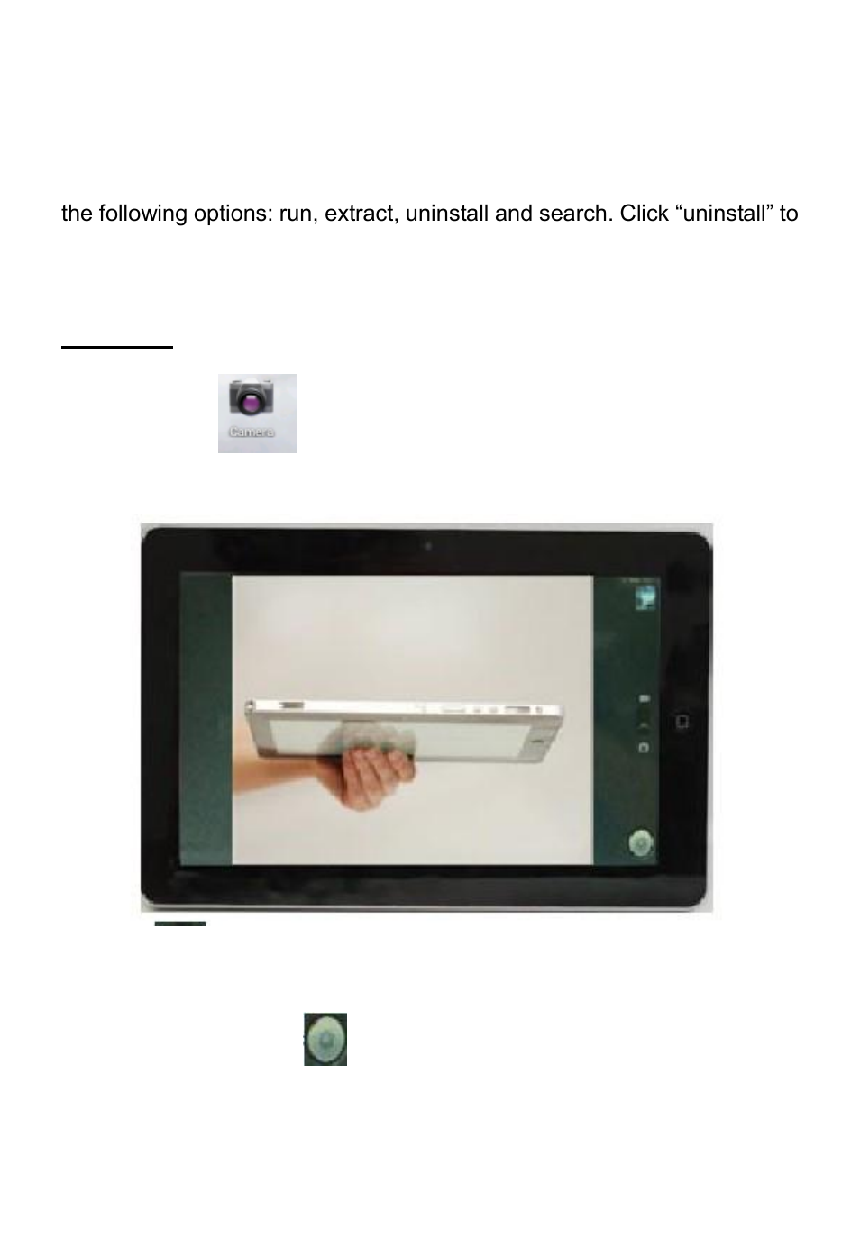 Camera | Tivax MiTraveler 7D-4A User Manual | Page 12 / 17