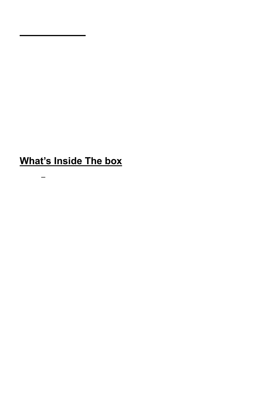 Specifications, What’s inside the box | Tivax MiTraveler 7D-8 User Manual | Page 4 / 15
