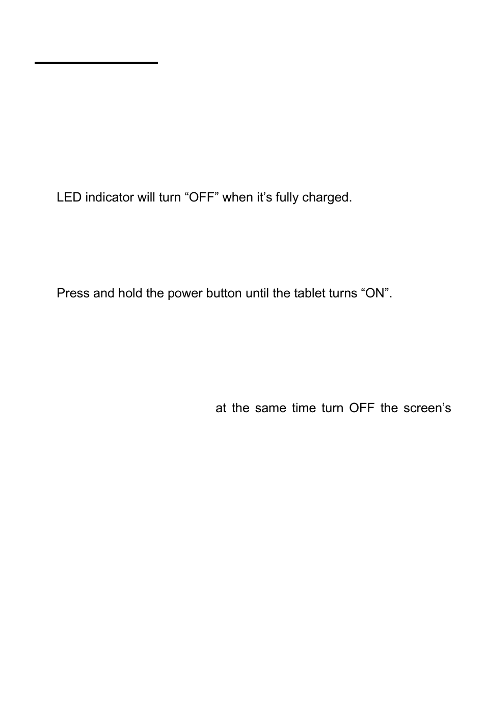 Getting started | Tivax MiTraveler 10C2 User Manual | Page 5 / 16