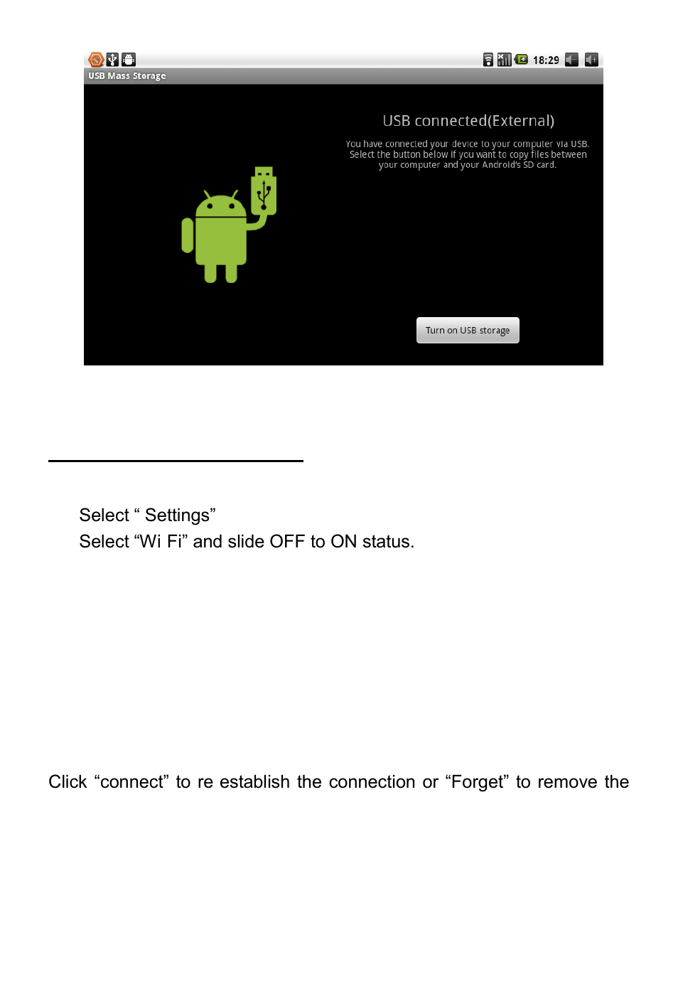 Connection to internet | Tivax MiTraveler 10C2 User Manual | Page 7 / 16