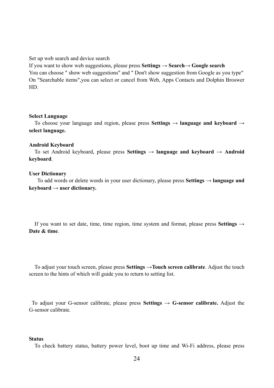 Tivax MiTraveler 10R User Manual | Page 25 / 29