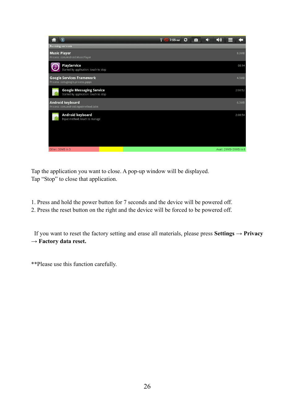 Tivax MiTraveler 10R User Manual | Page 27 / 29
