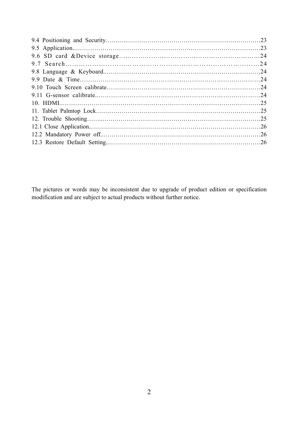 Tivax MiTraveler 10R User Manual | Page 3 / 29