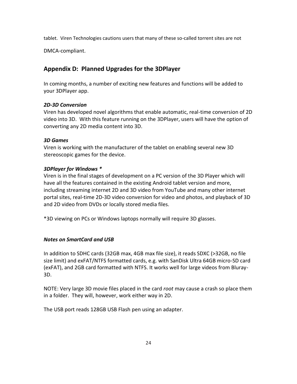 Tivax MiTraveler 3D-8 User Manual | Page 26 / 29