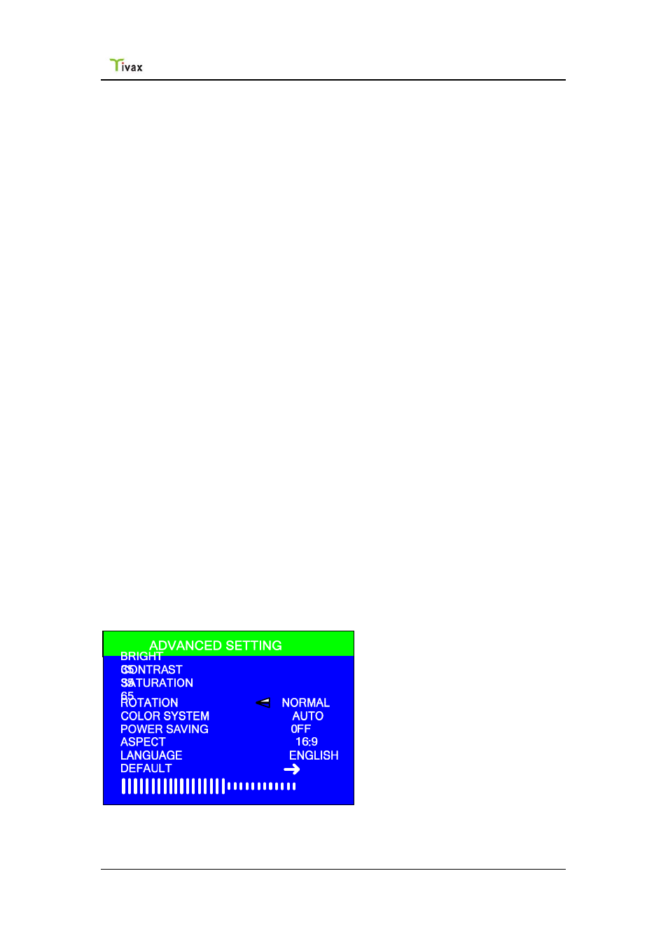 Part 4, Advanced settings | Tivax HiRez 7 Portable TV User Manual User Manual | Page 41 / 43