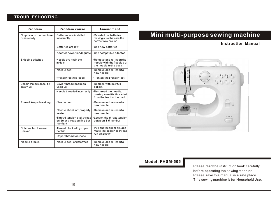 Tivax LSS-505 User Manual | 6 pages