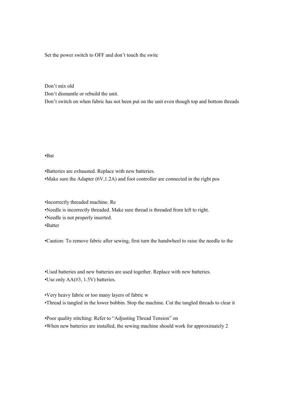 Precautions, Troubleshooting | Tivax LSS-338 User Manual | Page 11 / 12