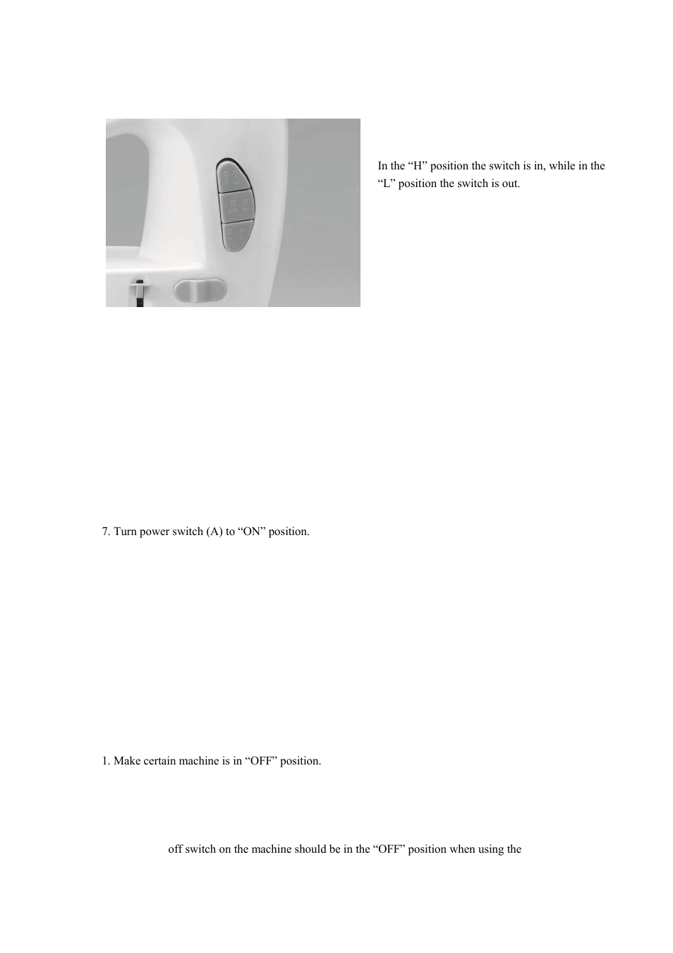 Operating the sewing machine | Tivax LSS-338 User Manual | Page 8 / 12