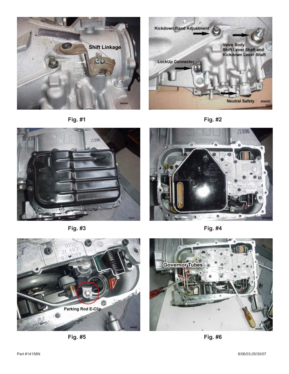 Turbo Action 14156 Torqueflite 404, 413, 470 and Neon Manual Valve Body  (PRN123) User Manual | Page 3 / 4