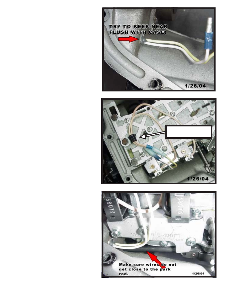 Turbo Action 17255E Torqueflite 727, 904, 998 & 999 Electronic Valve Body (PRND21) User Manual | Page 6 / 8