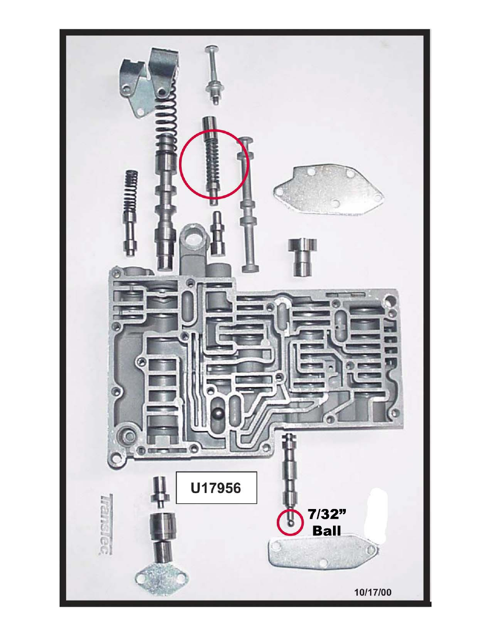 Turbo Action 17156 Valve and Ball Location Upper Valve Body User Manual | Page 2 / 3