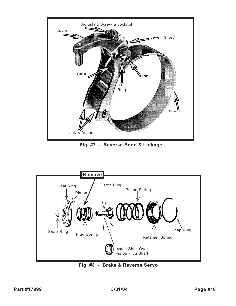 Turbo Action 17999 Torqueflite 727, 904, 998 & 999 Tranz Brake (PRN123) User Manual | Page 10 / 12
