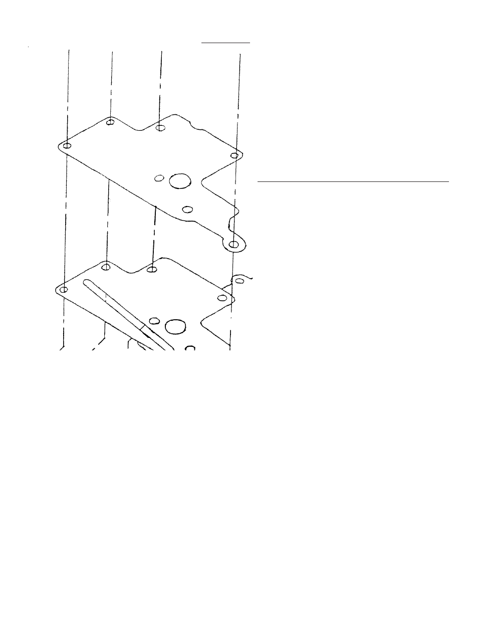 Fig. #6, Spacer support plate must be reinstalled | Turbo Action 23254 Turbo Hydro 350 Pro Auto 1-2 Shift Valve Body (PRND21) User Manual | Page 4 / 6