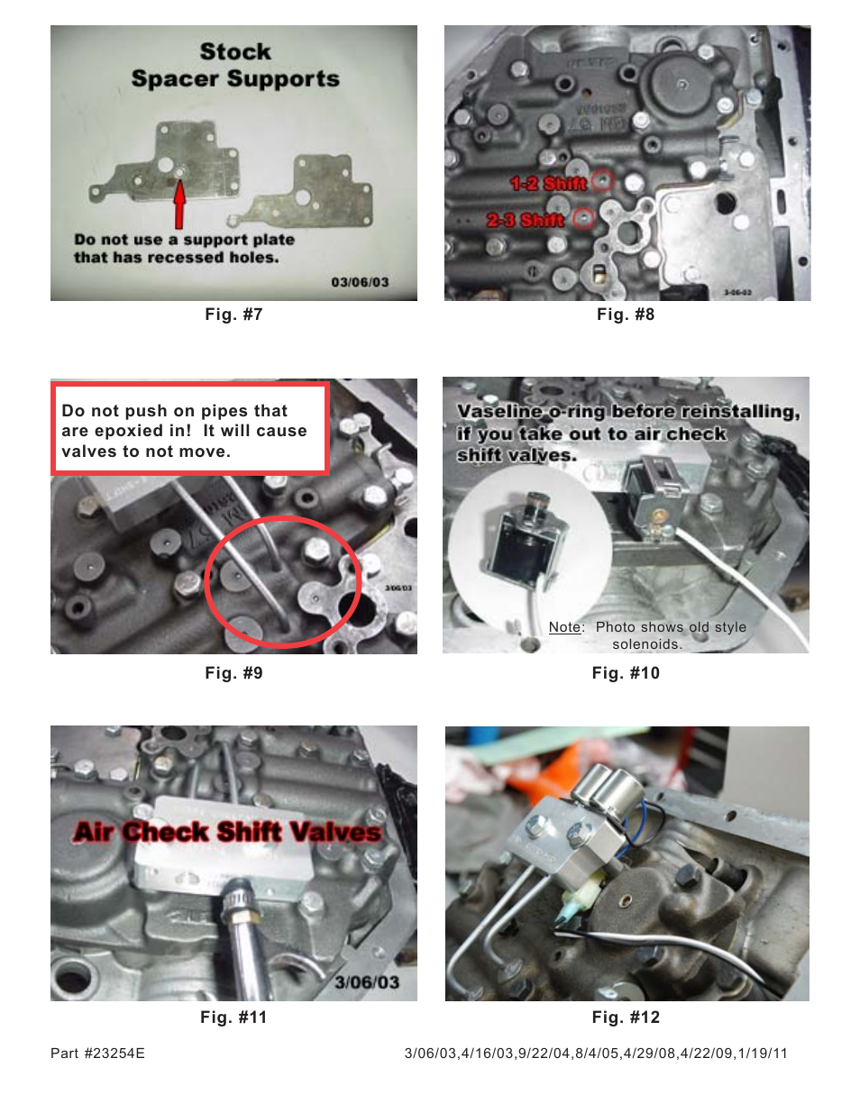 Turbo Action 23254E Turbo Hydro 350 Pro Electronic Shift Valve Body (PRND21) User Manual | Page 38 / 40