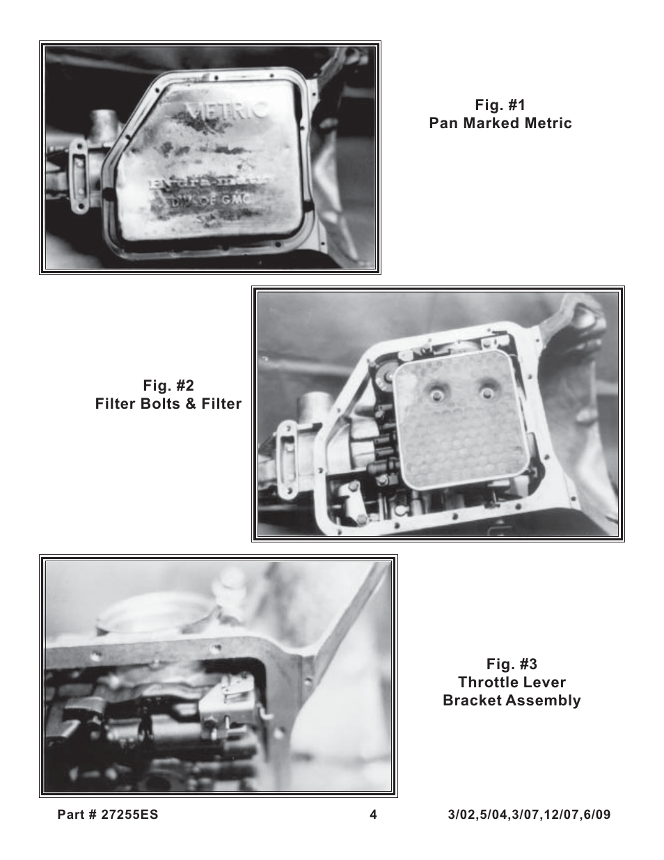 Turbo Action 27255E/ES Turbo Hydro 200 Electronic Shift Valve Body (PRND21) User Manual | Page 4 / 8