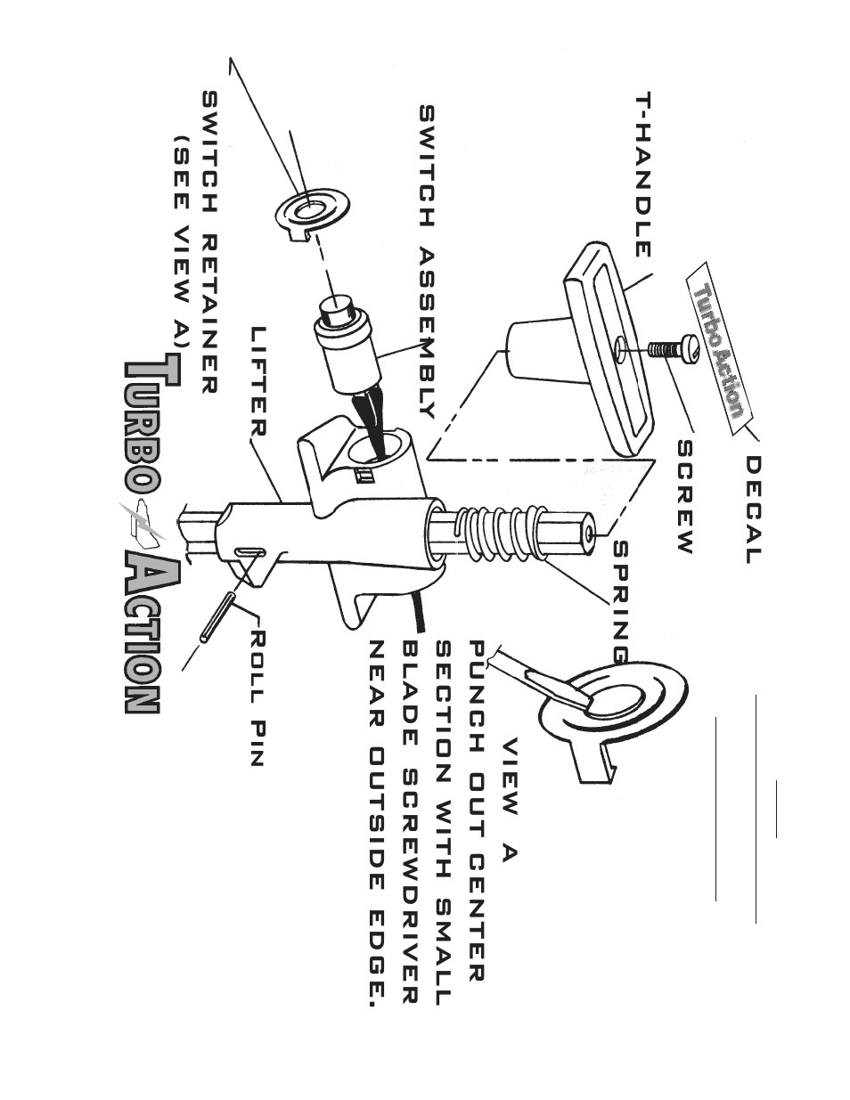 Turbo Action 70001B CHEETAH SCS Shifter User Manual | Page 6 / 6