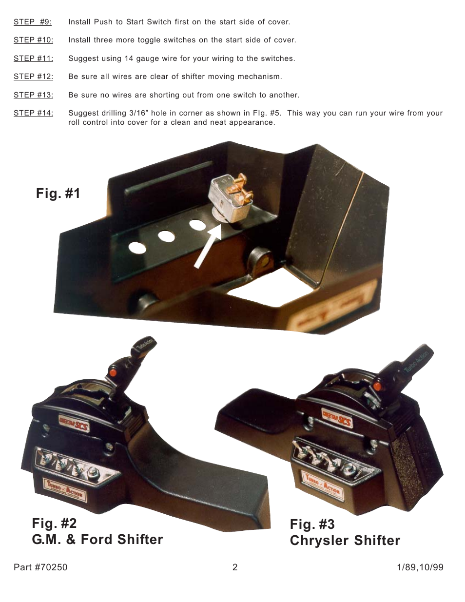 Turbo Action 70250 Command Center User Manual | Page 2 / 3