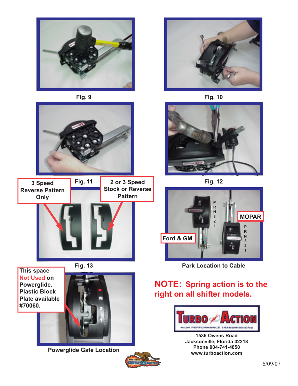 Turbo Action Ford Gates 70074B & 70077B and GM Gates 70072B & 70075B User Manual | Page 3 / 8