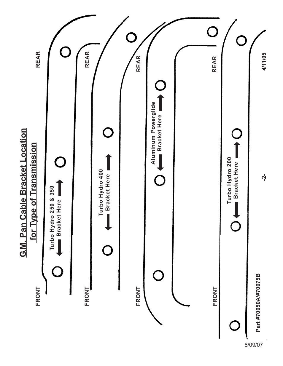 Turbo Action Ford Gates 70074B & 70077B and GM Gates 70072B & 70075B User Manual | Page 6 / 8