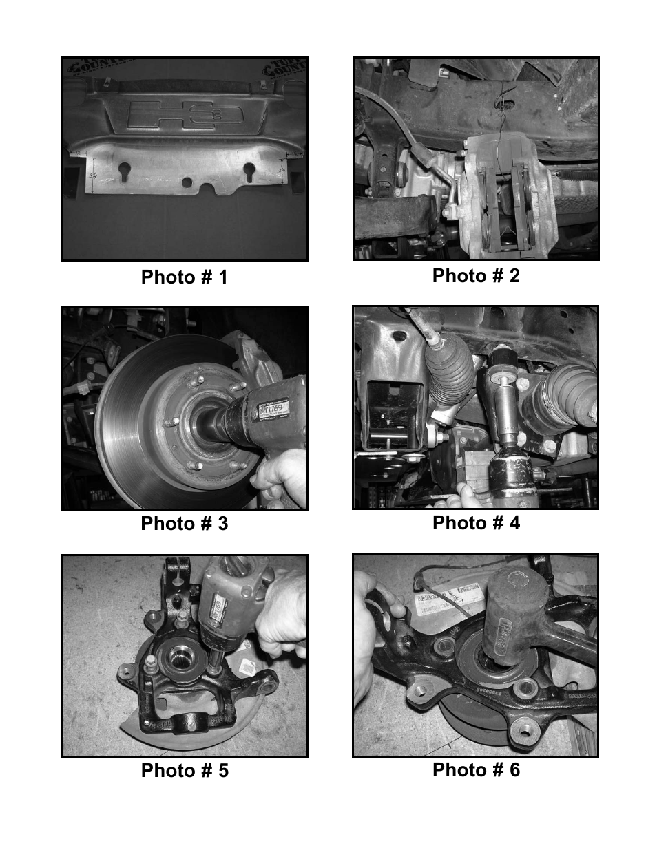 Tuff Country 14040 - Hummer H3 4 lift kit User Manual | Page 13 / 21