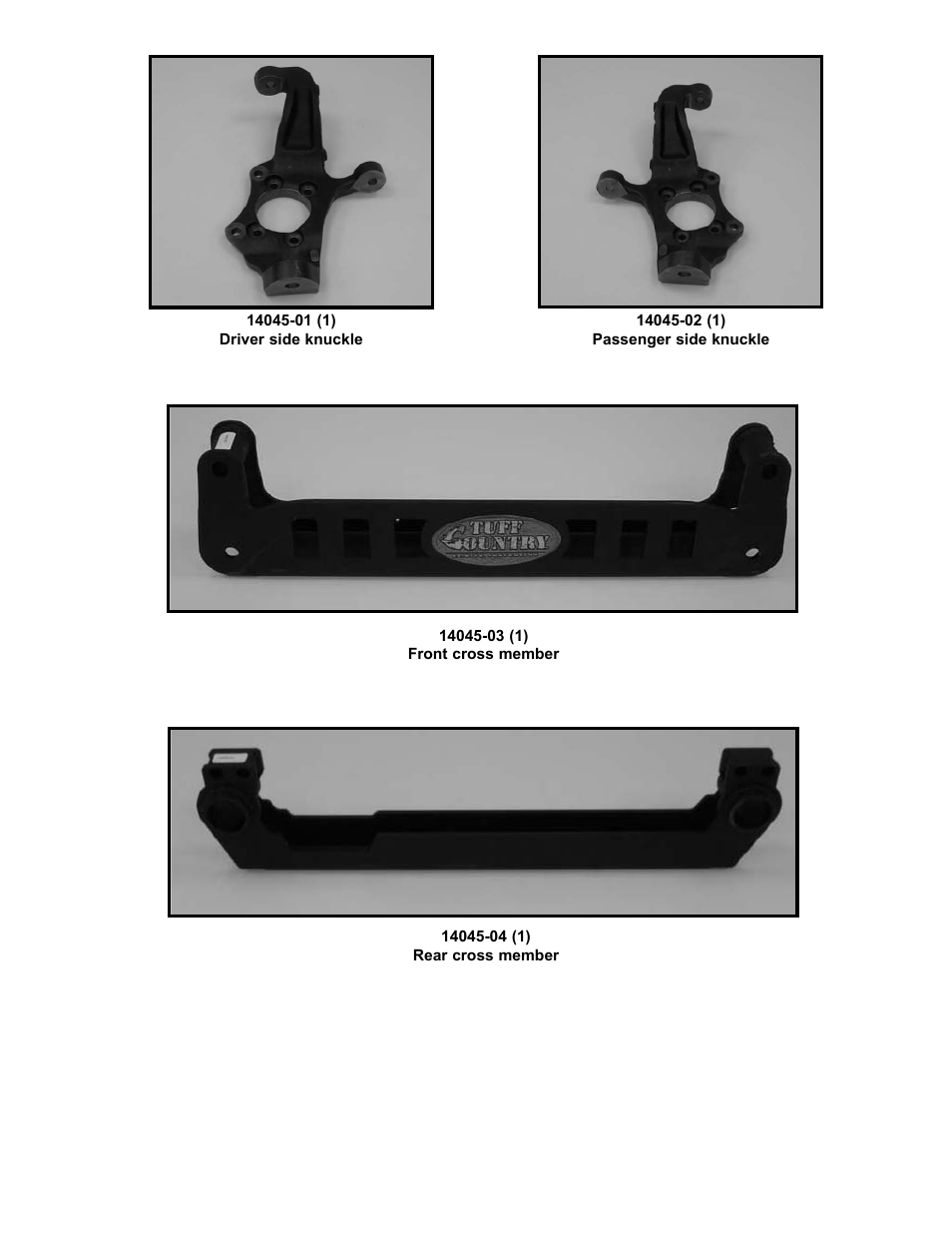Tuff Country 14045 - GM Colorado / Canyon 4 lift kit User Manual | Page 24 / 25