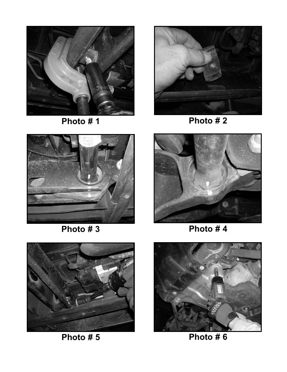 Tuff Country 14960 - GM 2006 Silverado K1500 4 STRONG kit User Manual | Page 13 / 30