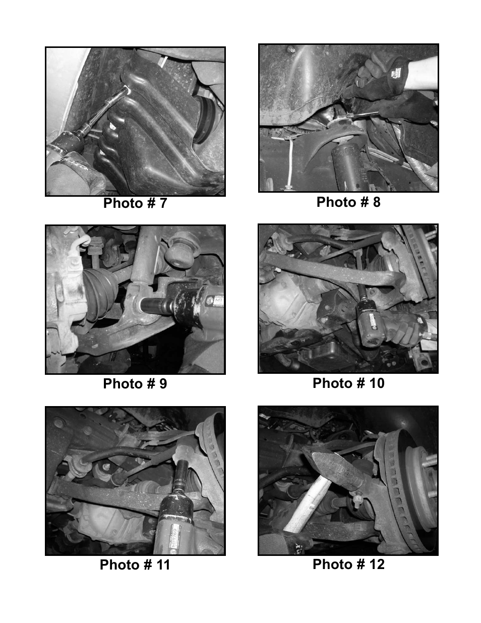 Tuff Country 14960 - GM 2006 Silverado K1500 4 STRONG kit User Manual | Page 14 / 30