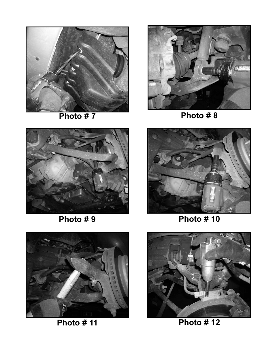 Tuff Country 14962 - GM 00-03 Suburban / Tahoe K1500 4 STRONG kit User Manual | Page 15 / 31