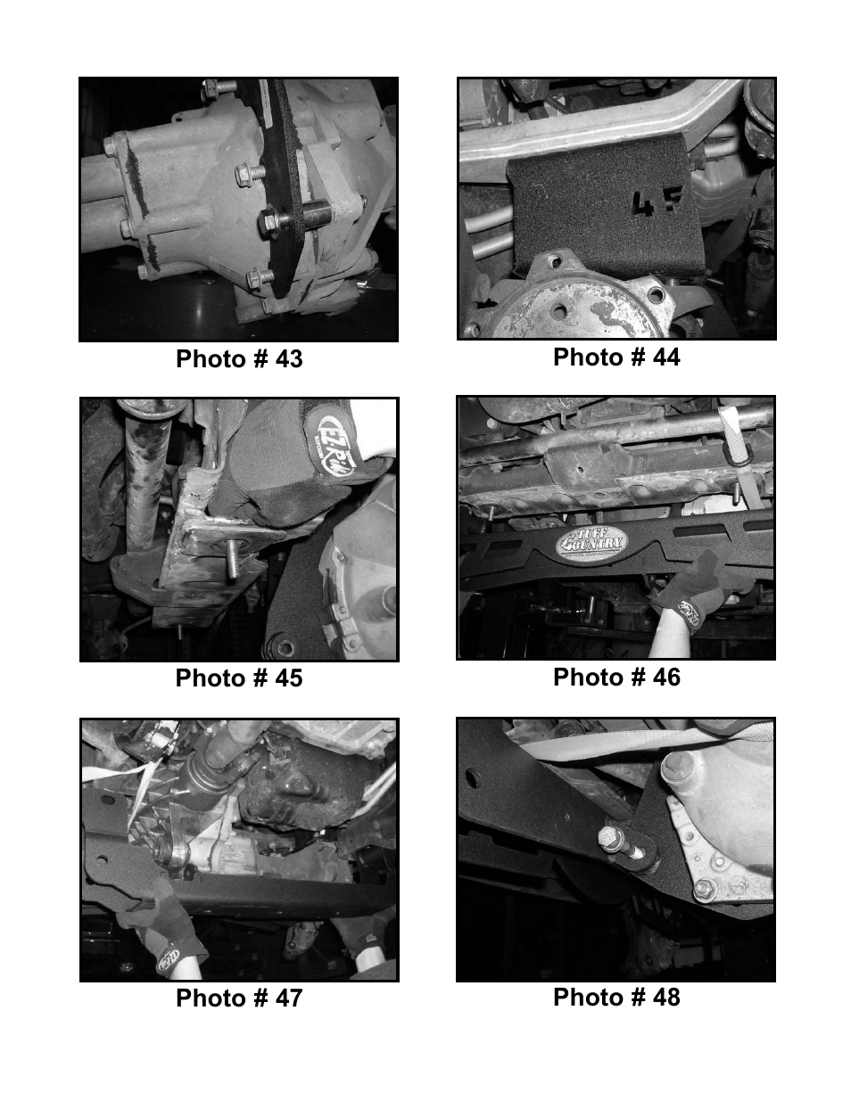 Tuff Country 14992 - GM 01-06 K1500 HD 4wd 4 kit User Manual | Page 20 / 26