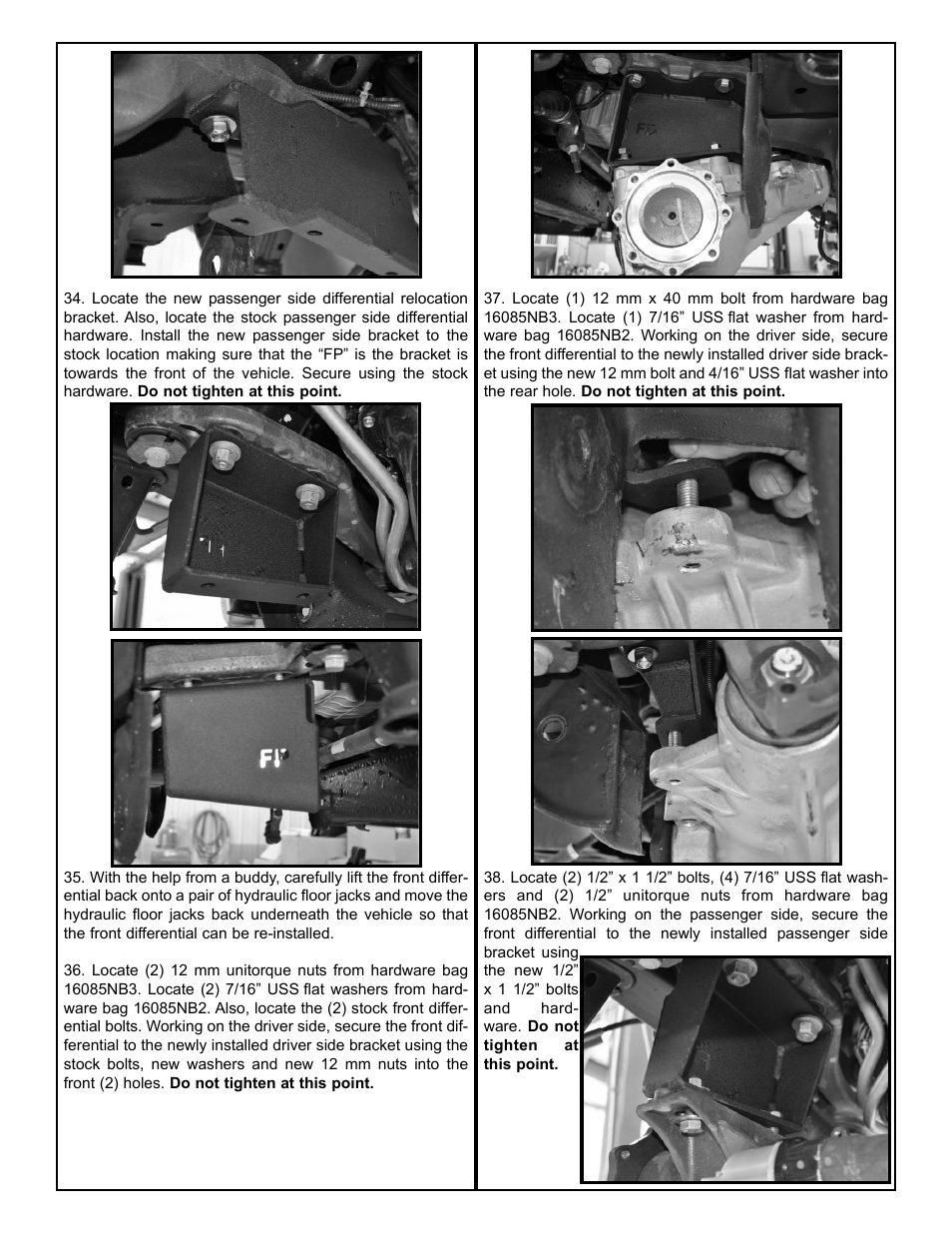 Tuff Country 16085 - GM 2011 Silverado 2500HD 6 box kit User Manual | Page 11 / 30