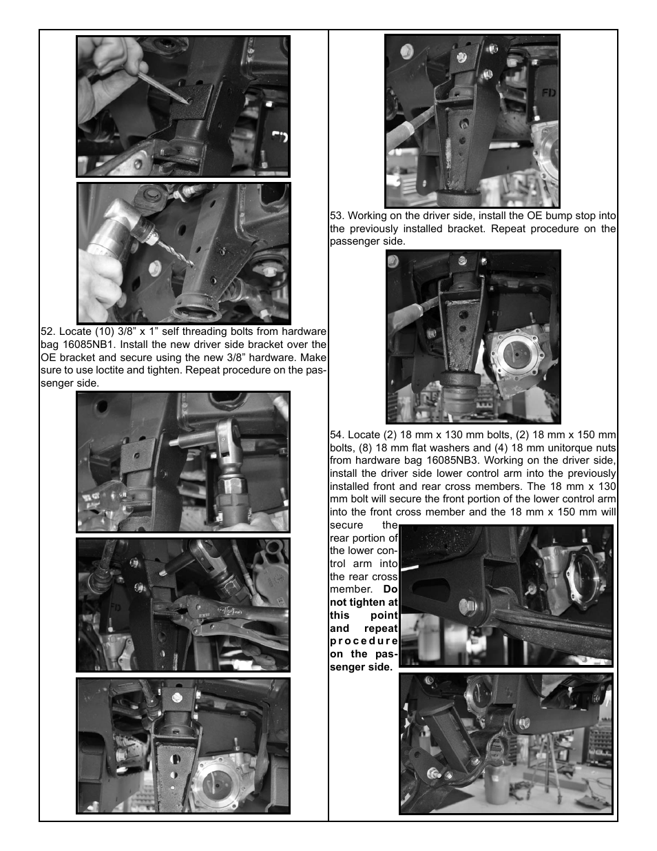 Tuff Country 16085 - GM 2011 Silverado 2500HD 6 box kit User Manual | Page 14 / 30