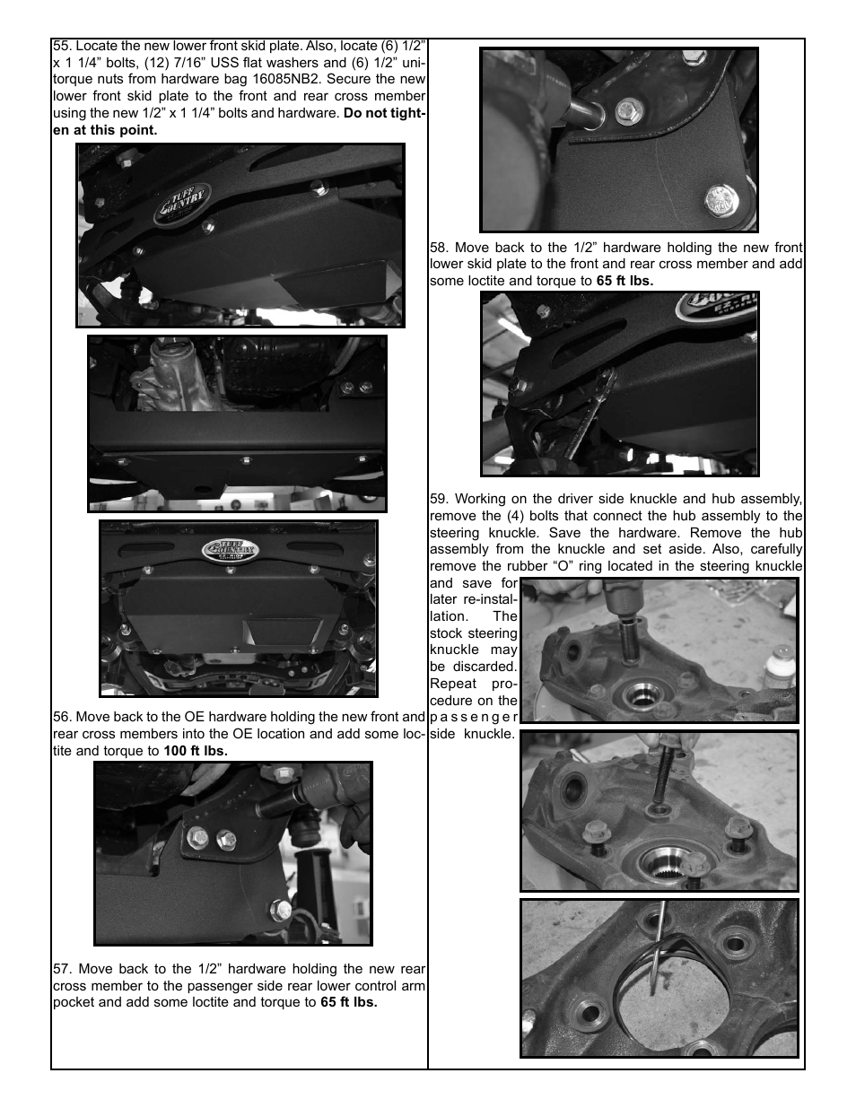 Tuff Country 16085 - GM 2011 Silverado 2500HD 6 box kit User Manual | Page 15 / 30