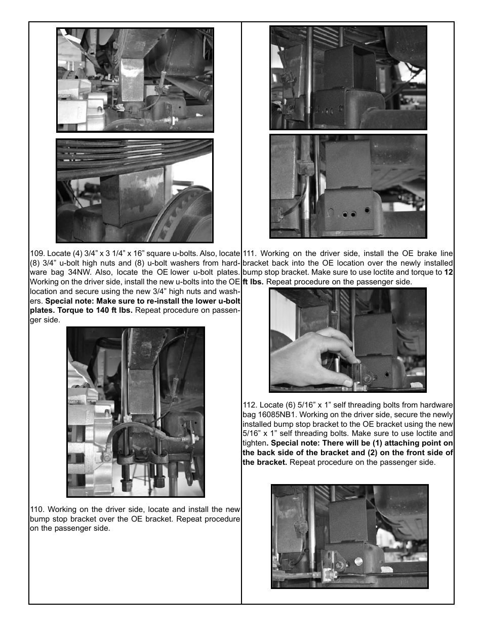 Tuff Country 16085 - GM 2011 Silverado 2500HD 6 box kit User Manual | Page 25 / 30