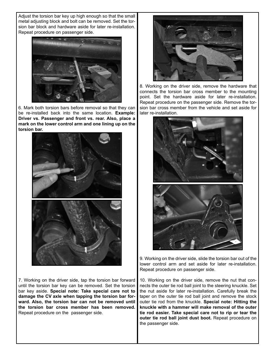Tuff Country 16085 - GM 2011 Silverado 2500HD 6 box kit User Manual | Page 5 / 30