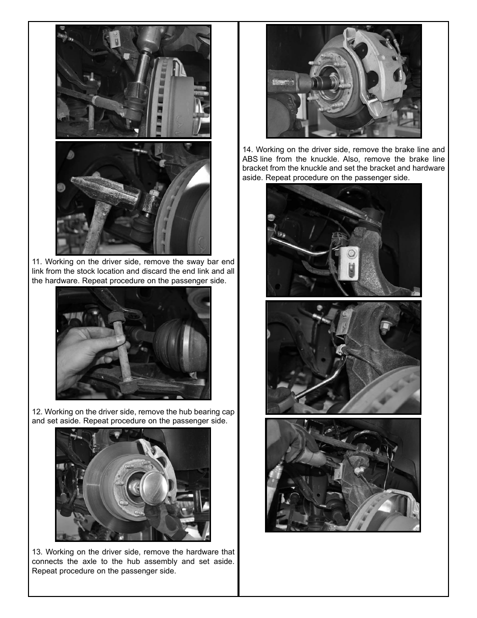 Tuff Country 16085 - GM 2011 Silverado 2500HD 6 box kit User Manual | Page 6 / 30