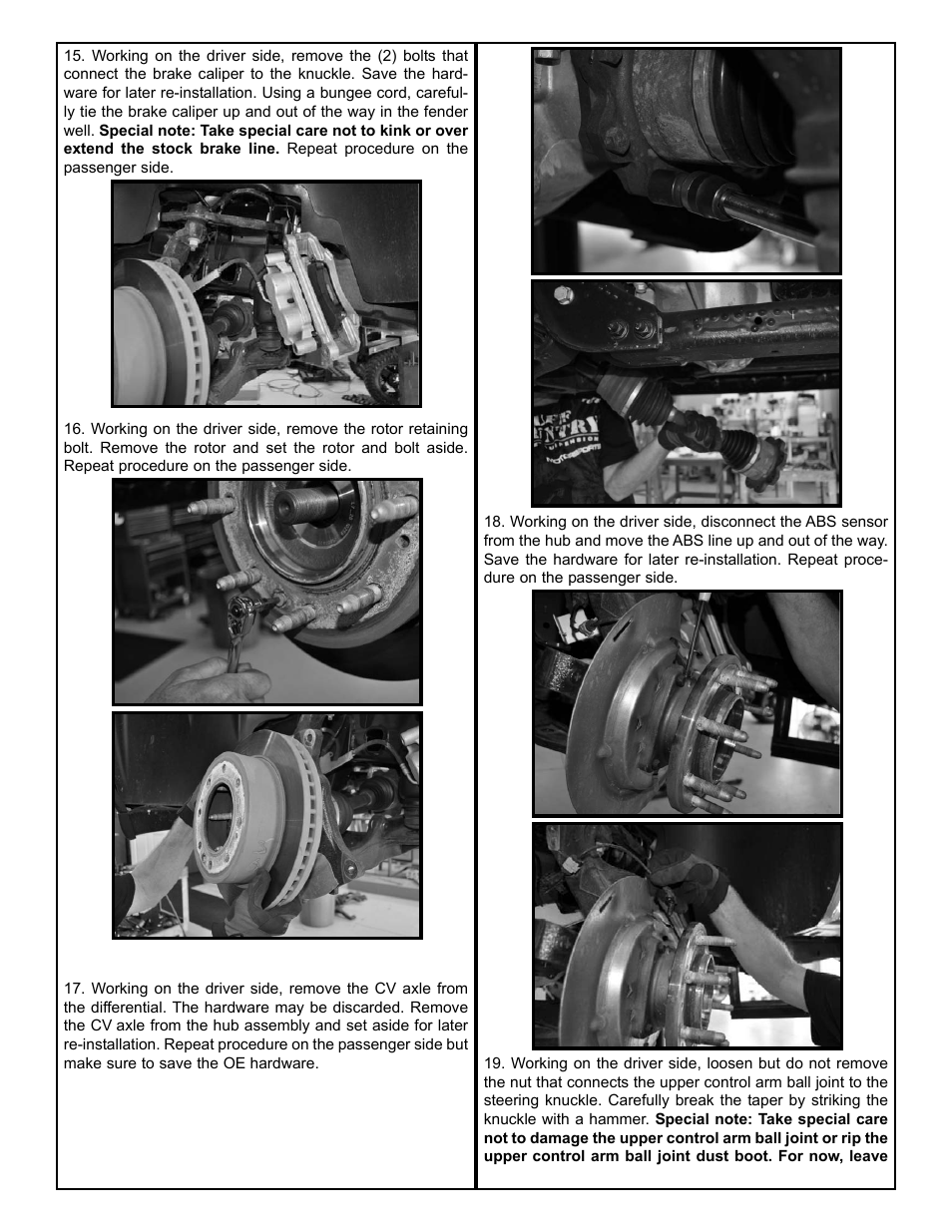 Tuff Country 16090 - GM 2011 Silverado 3500HD 6 box kit User Manual | Page 7 / 30