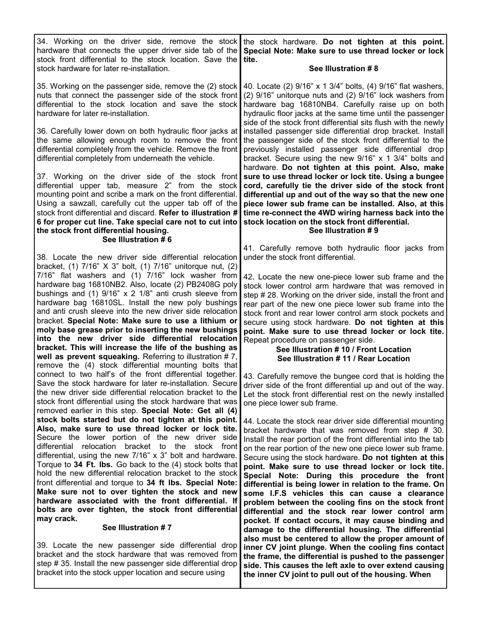 Tuff Country 16830 - GM 92-98 K1500 Suburban and 2-door Tahoe 6 kit User Manual | Page 6 / 26