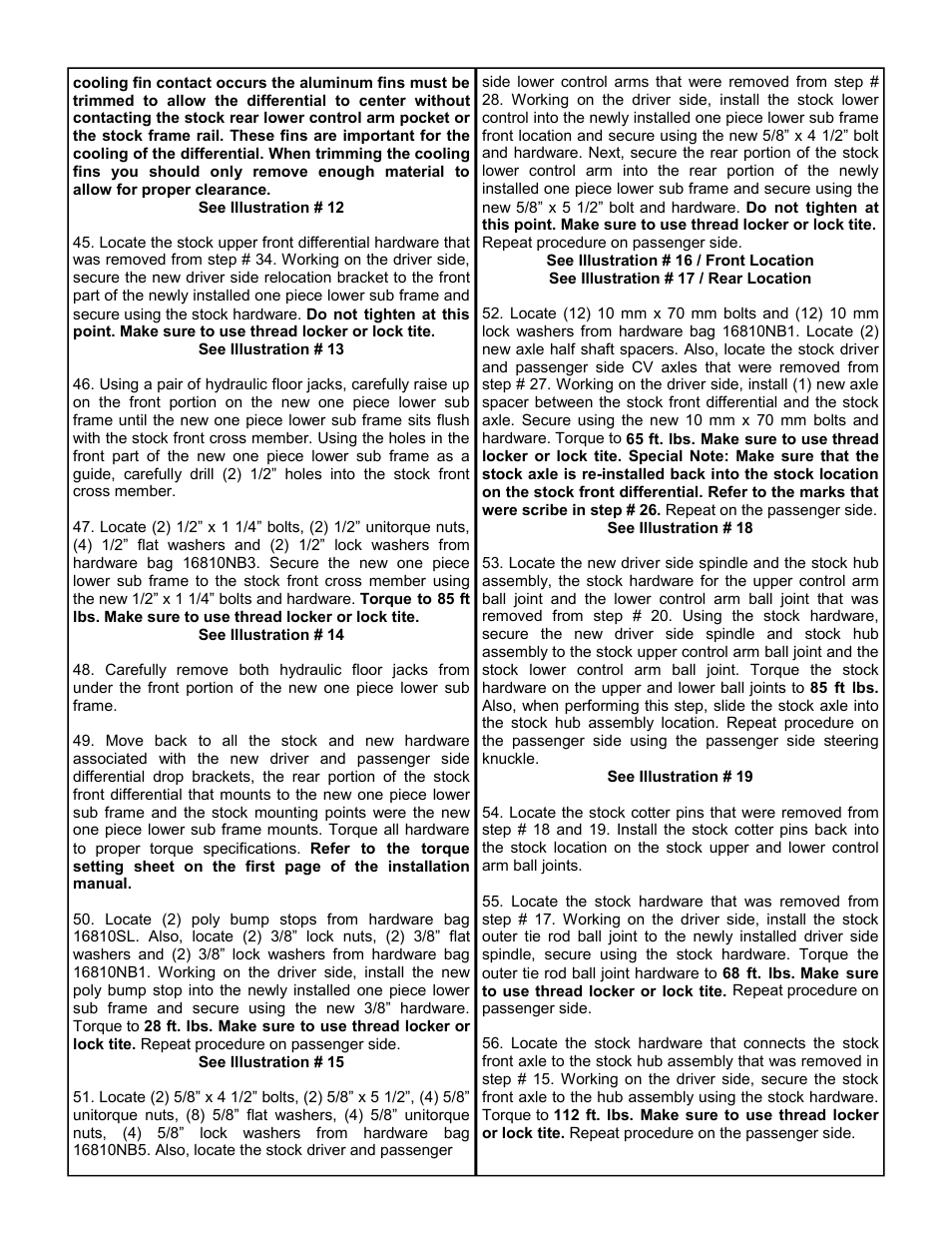 Tuff Country 16830 - GM 92-98 K1500 Suburban and 2-door Tahoe 6 kit User Manual | Page 7 / 26