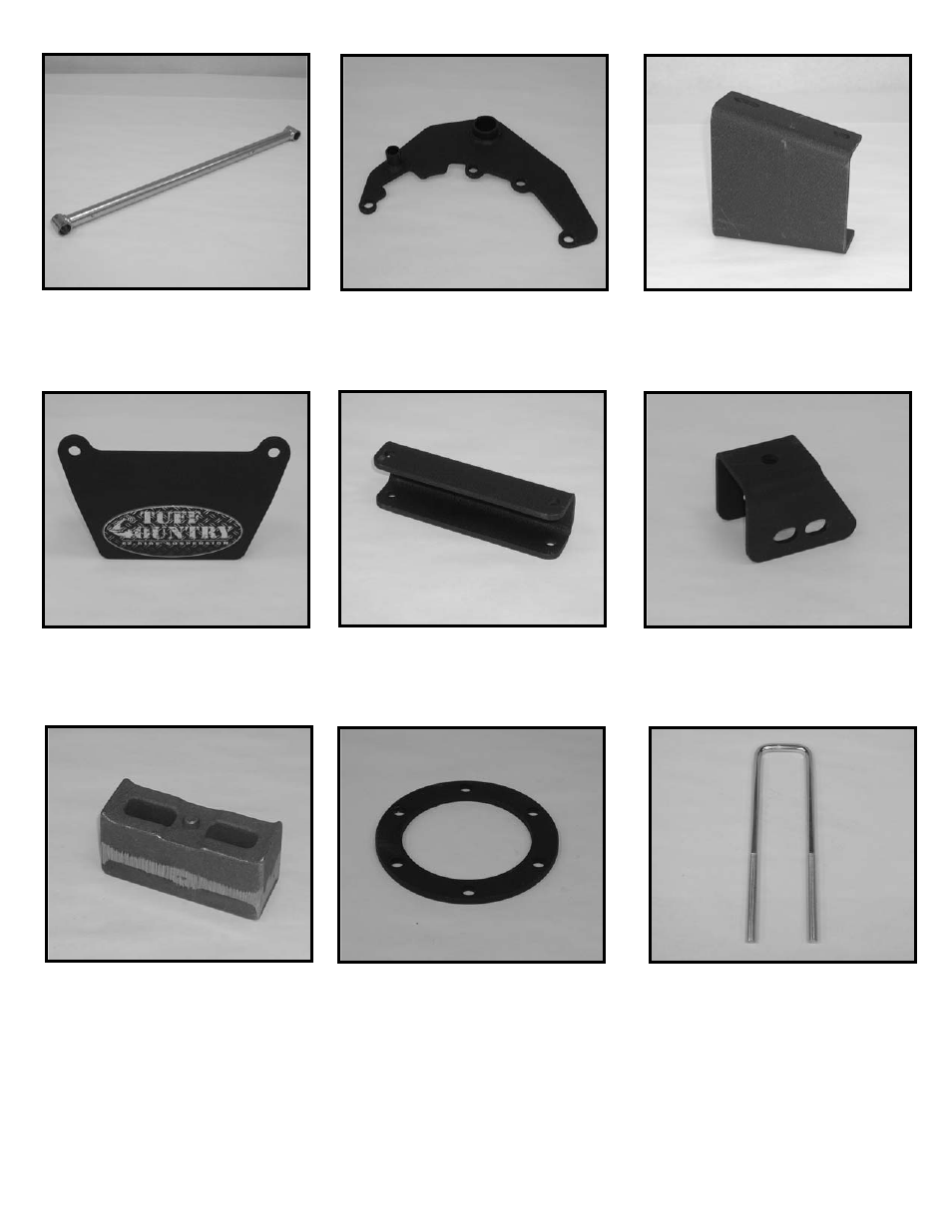 Tuff Country 16958 - GM 01-06 K1500 HD 4WD 6 kit User Manual | Page 27 / 27