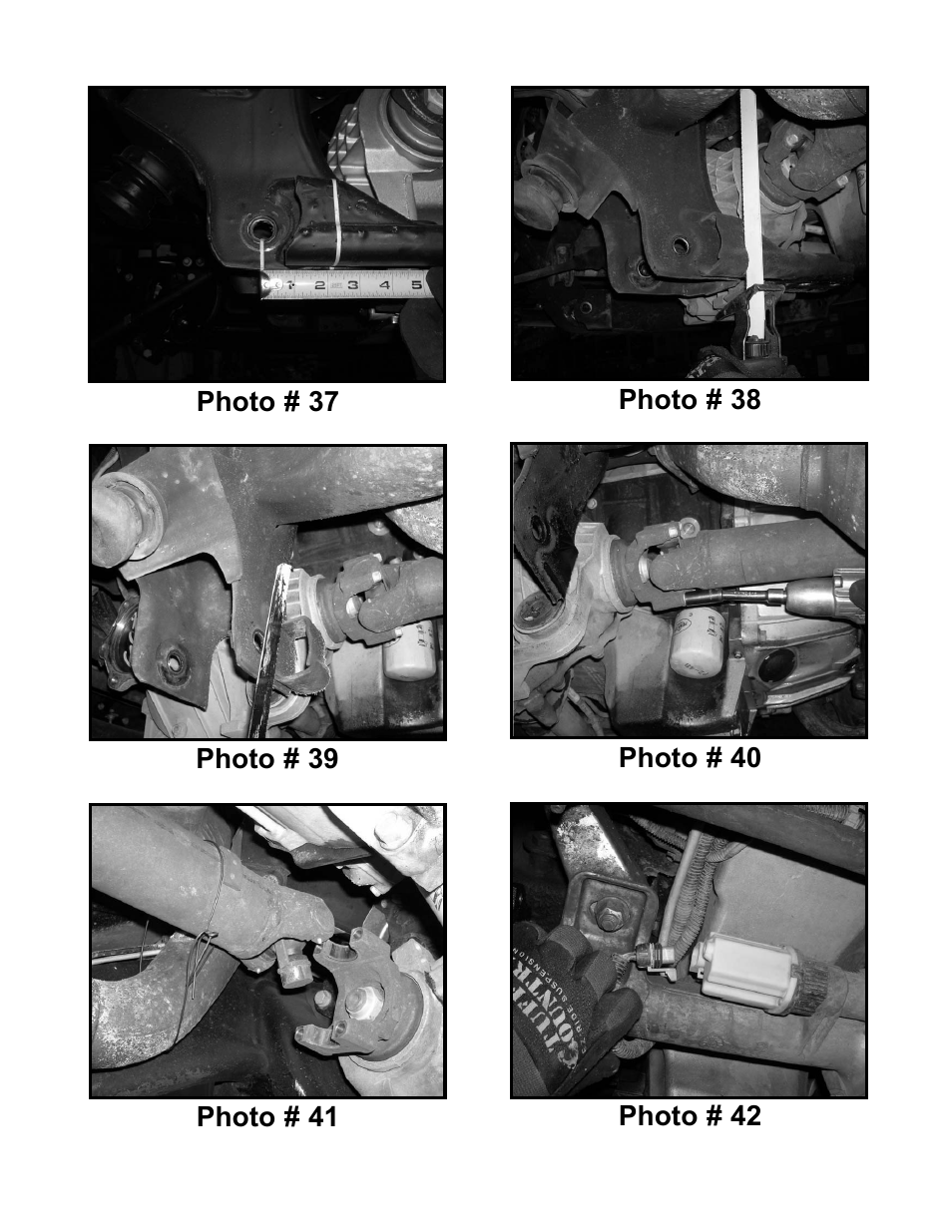 Tuff Country 16962 - GM 00-03 Suburban / Tahoe K1500 6 STRONG kit User Manual | Page 21 / 33