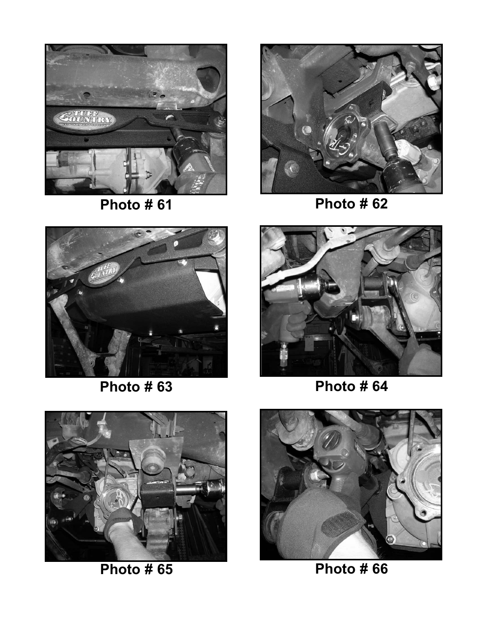 Tuff Country 16962 - GM 00-03 Suburban / Tahoe K1500 6 STRONG kit User Manual | Page 25 / 33