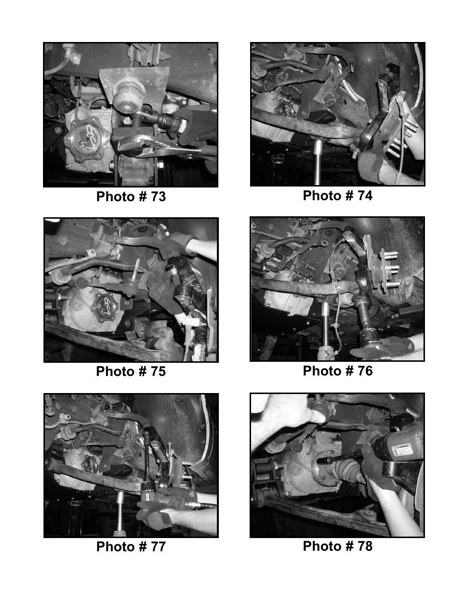 Tuff Country 16962 - GM 00-03 Suburban / Tahoe K1500 6 STRONG kit User Manual | Page 27 / 33