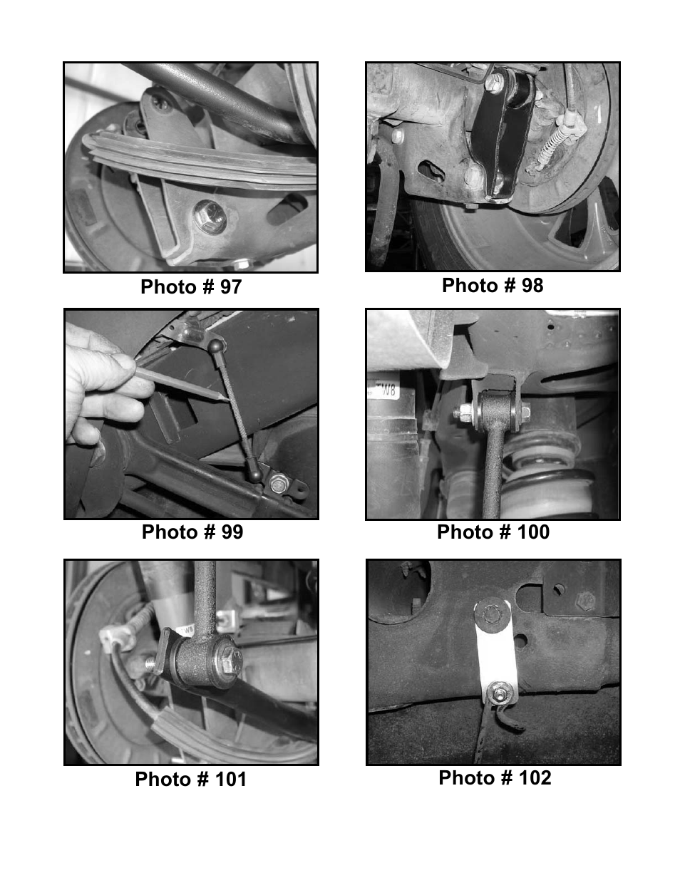 Tuff Country 16962 - GM 00-03 Suburban / Tahoe K1500 6 STRONG kit User Manual | Page 31 / 33