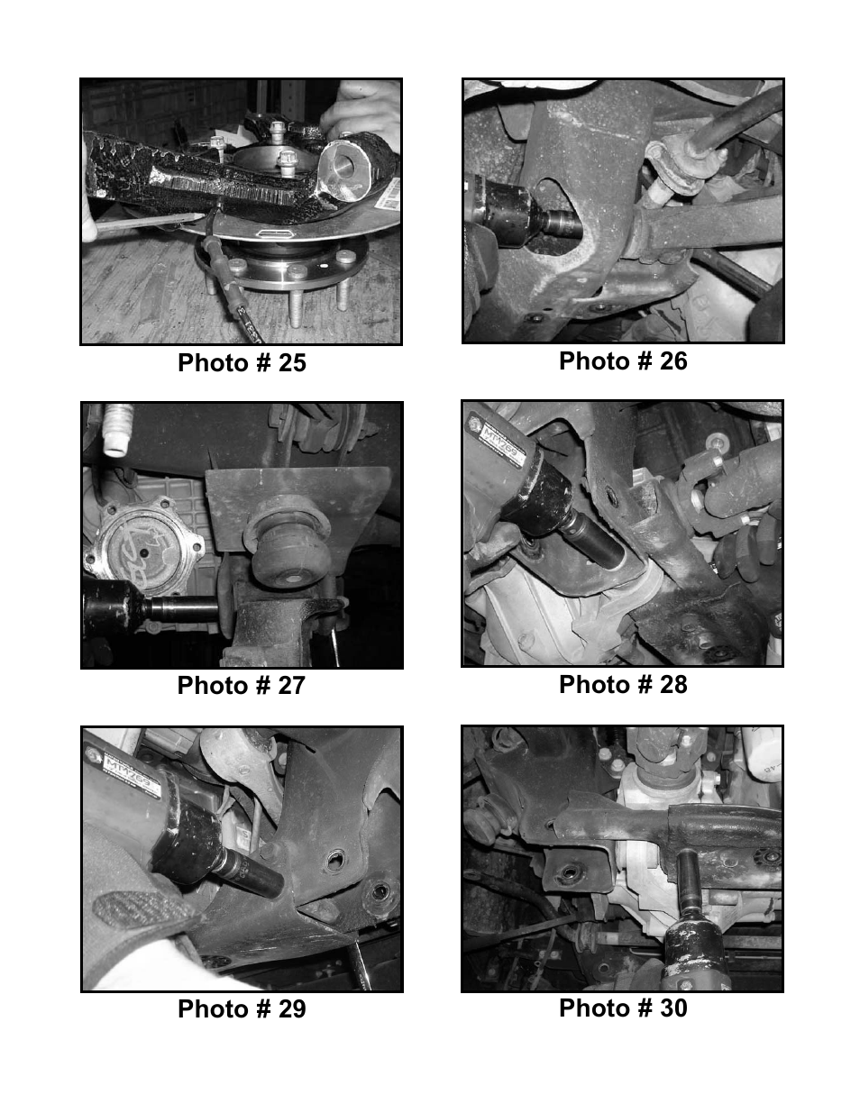 Tuff Country 16993 - GM 01-09 K2500 HD 4wd 6 kit User Manual | Page 18 / 28