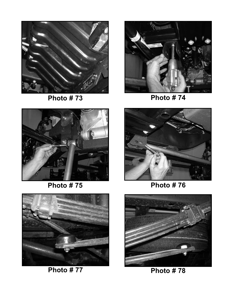 Tuff Country 16993 - GM 01-09 K2500 HD 4wd 6 kit User Manual | Page 26 / 28