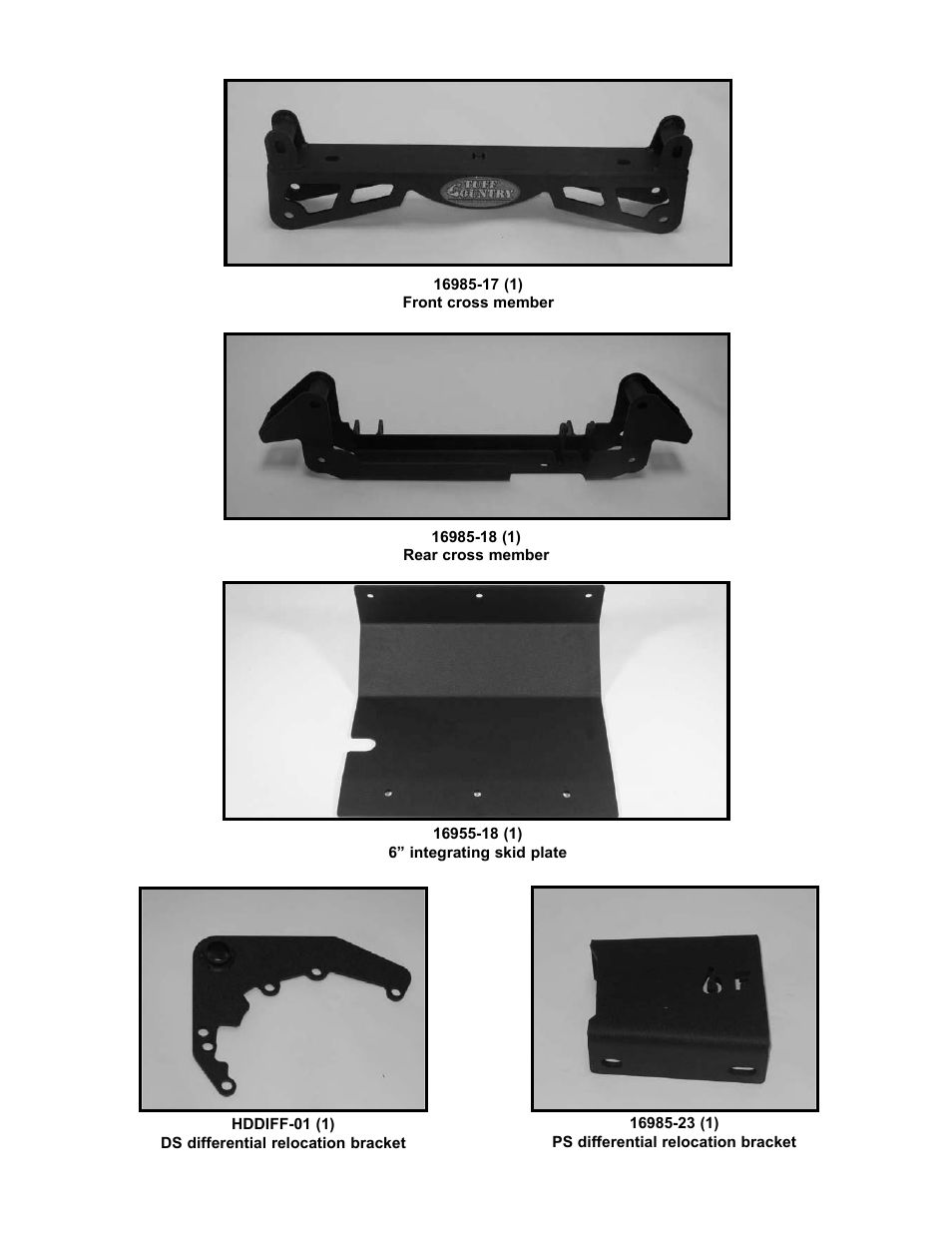 Tuff Country 16994 - GM 01-06 K3500 HD 4wd 6 kit User Manual | Page 27 / 28