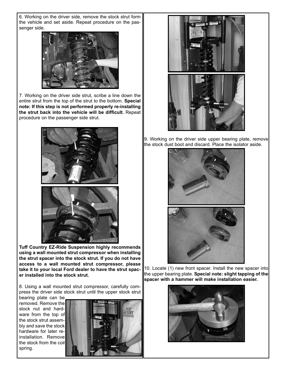 Tuff Country 22905 - Ford 04-08 F150 Leveling Kit User Manual | Page 4 / 5