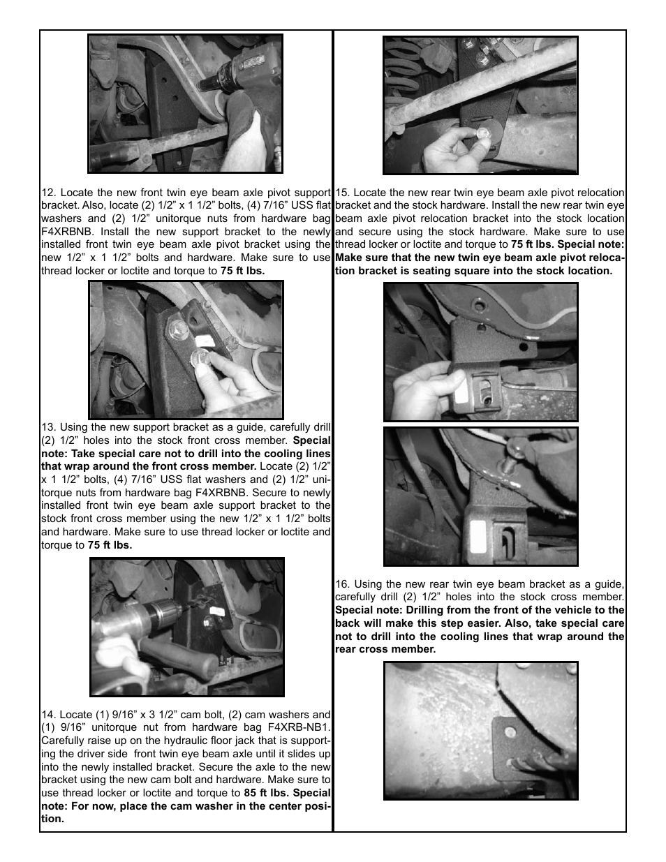 Tuff Country 24814 - Ford 80-96 F150 4 performance box kit User Manual | Page 6 / 16