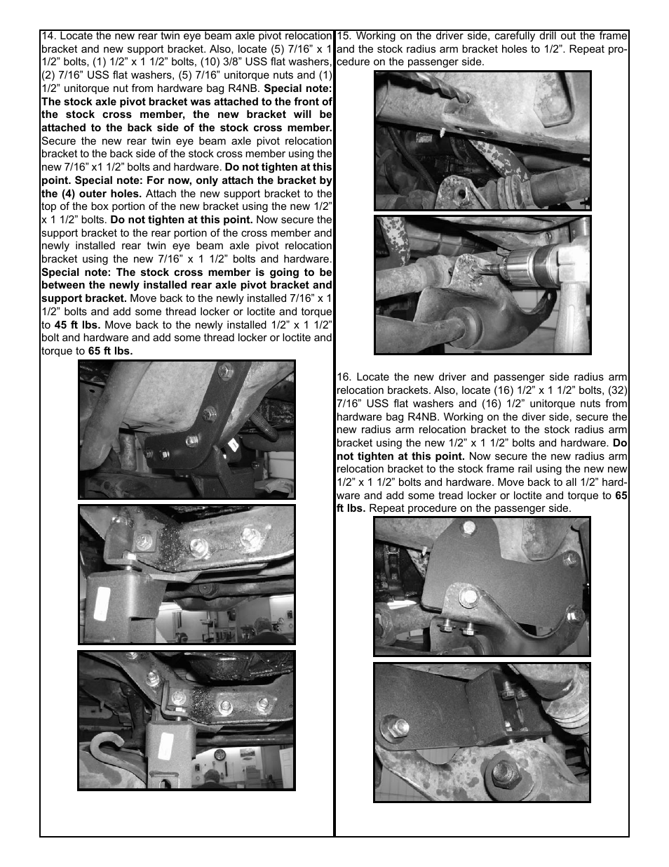 Tuff Country 24850 - Ford 91-94 Explorer 4 box kit User Manual | Page 6 / 13